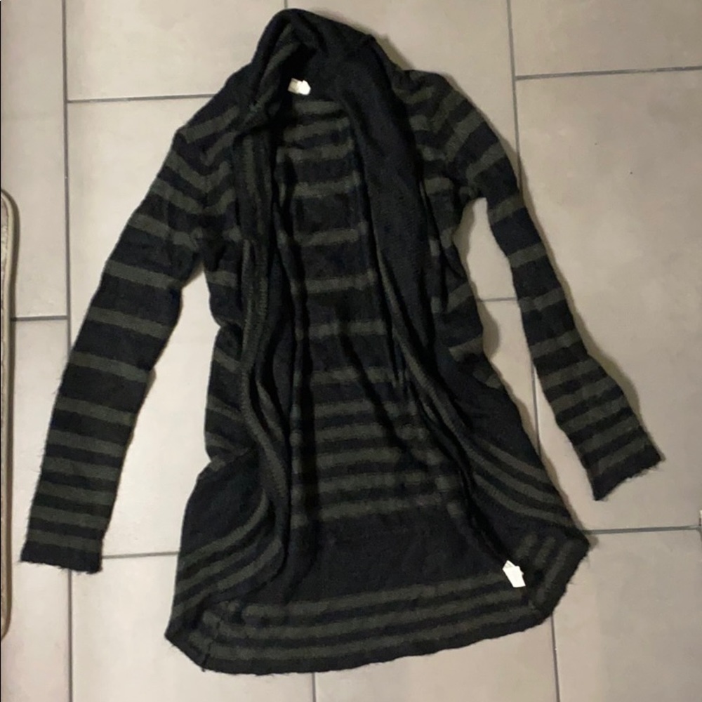MTLA Black and grey cardigan